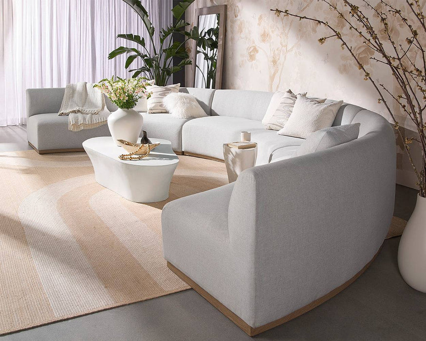 Derby Hand-woven Rug - Sand / Cream