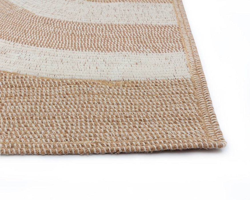 Derby Hand-woven Rug - Sand / Cream