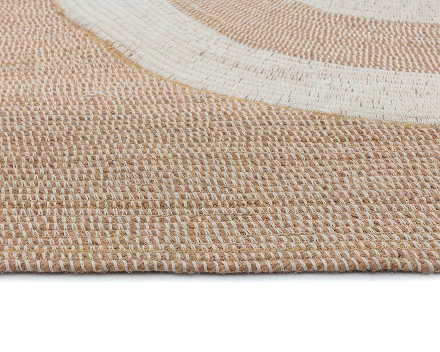 Derby Hand-woven Rug - Sand / Cream