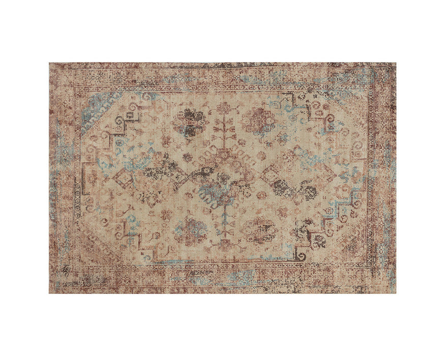 Zagora Loom Knotted Rug Rust