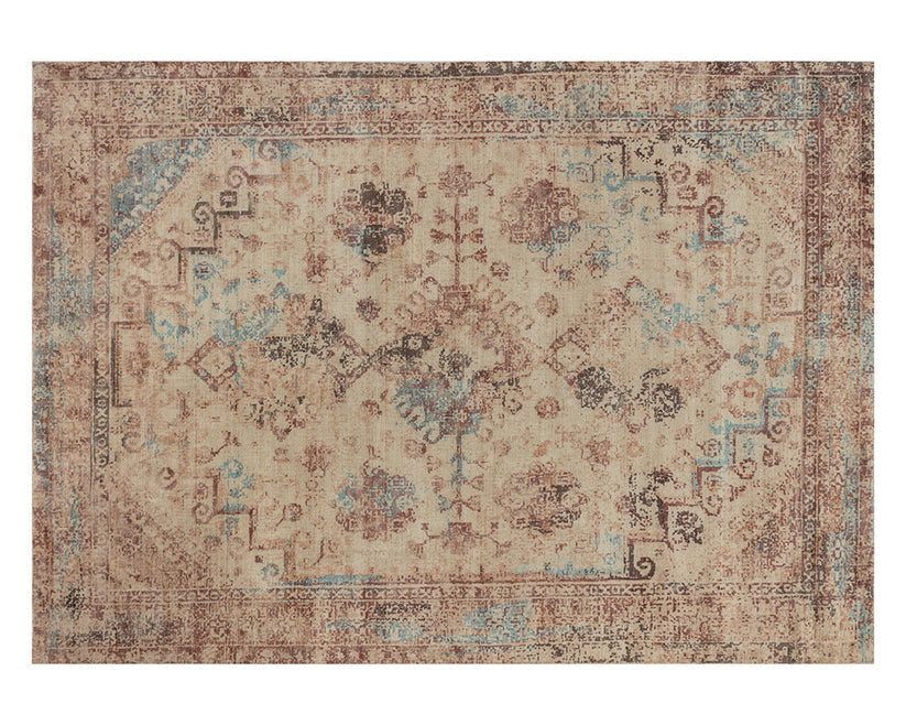 Zagora Loom Knotted Rug Rust