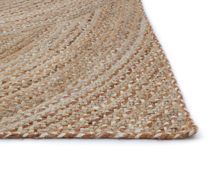 Prescott Hand Braided Rug Warm Natural