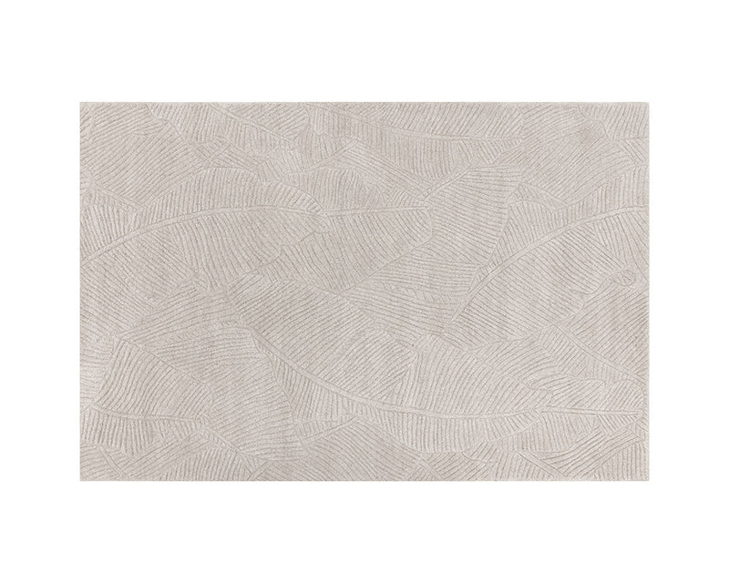 Calathea Hand Tufted Rug Oatmeal