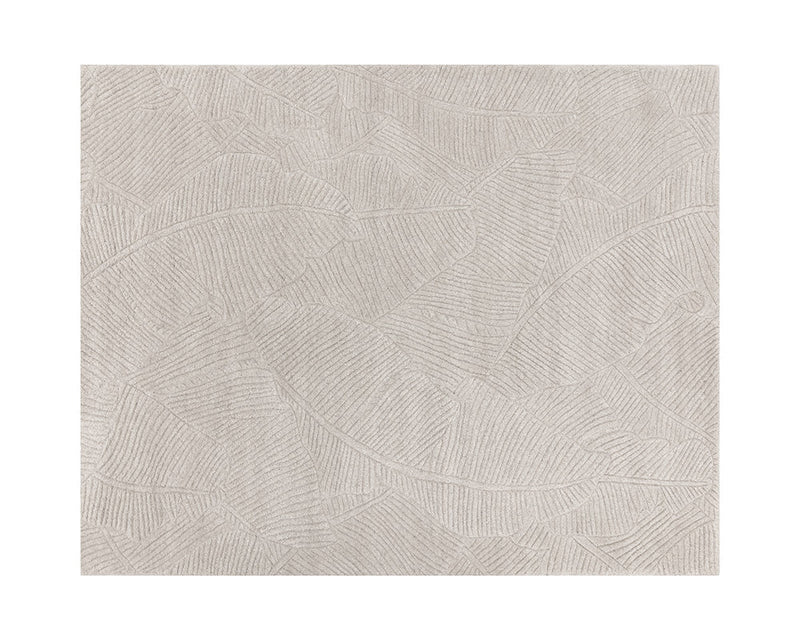 Calathea Hand Tufted Rug Oatmeal