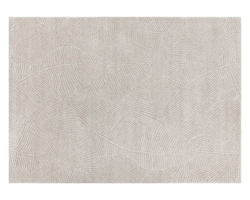 Calathea Hand Tufted Rug Oatmeal