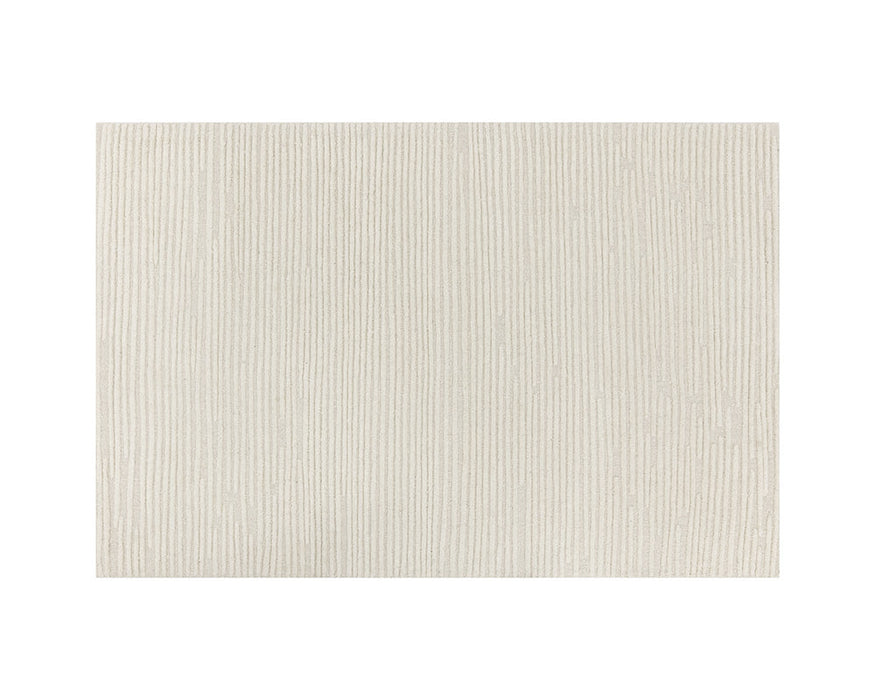 Deva Hand Woven Rug Ivory