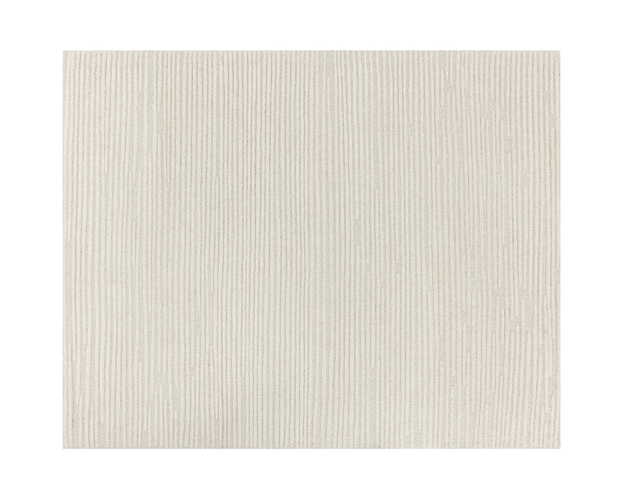 Deva Hand Woven Rug Ivory