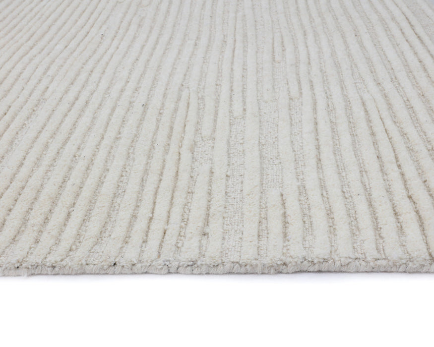 Deva Hand Woven Rug Ivory