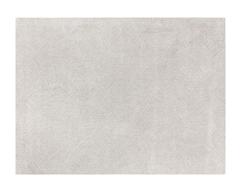 Calais Hand Tufted Rug Oatmeal / Grey