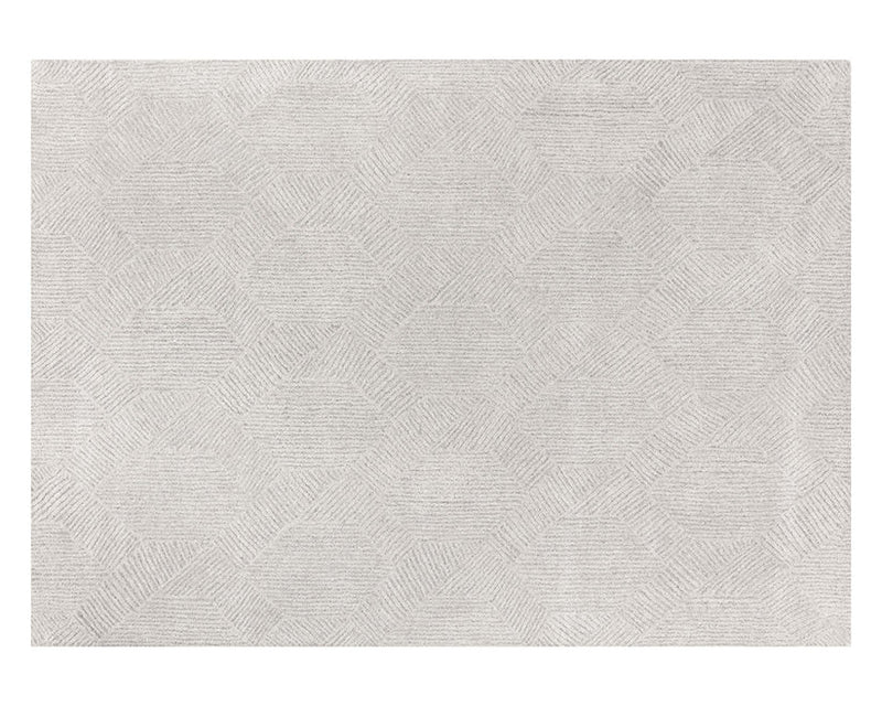 Calais Hand Tufted Rug Oatmeal / Grey