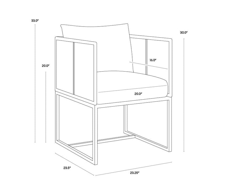 Crete Dining Armchair