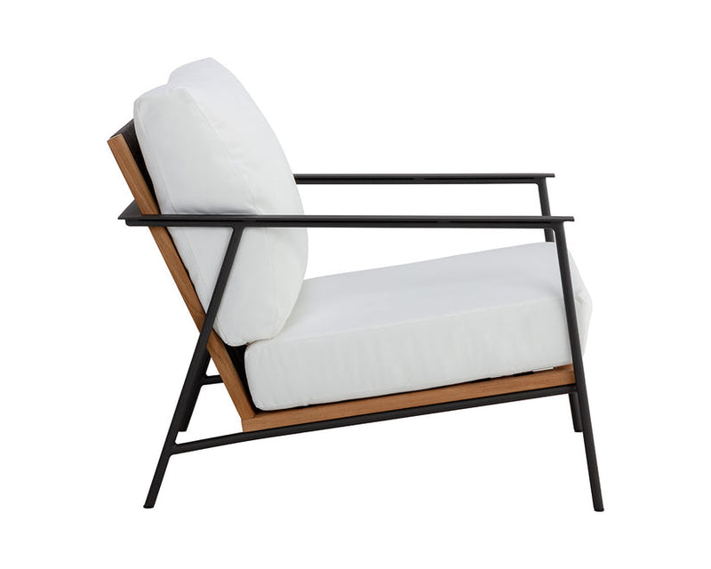 Milan Armchair Stinson White