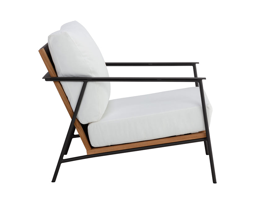 Milan Armchair Stinson White