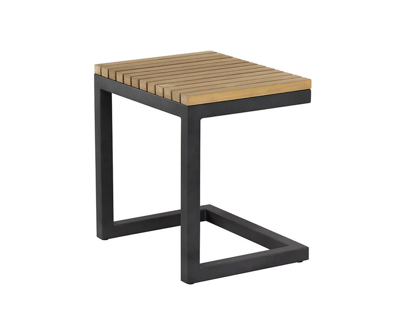 Geneve C Shaped End Table