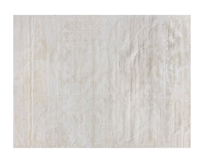 Caruso Hand Loomed Rug Cream / Ivory