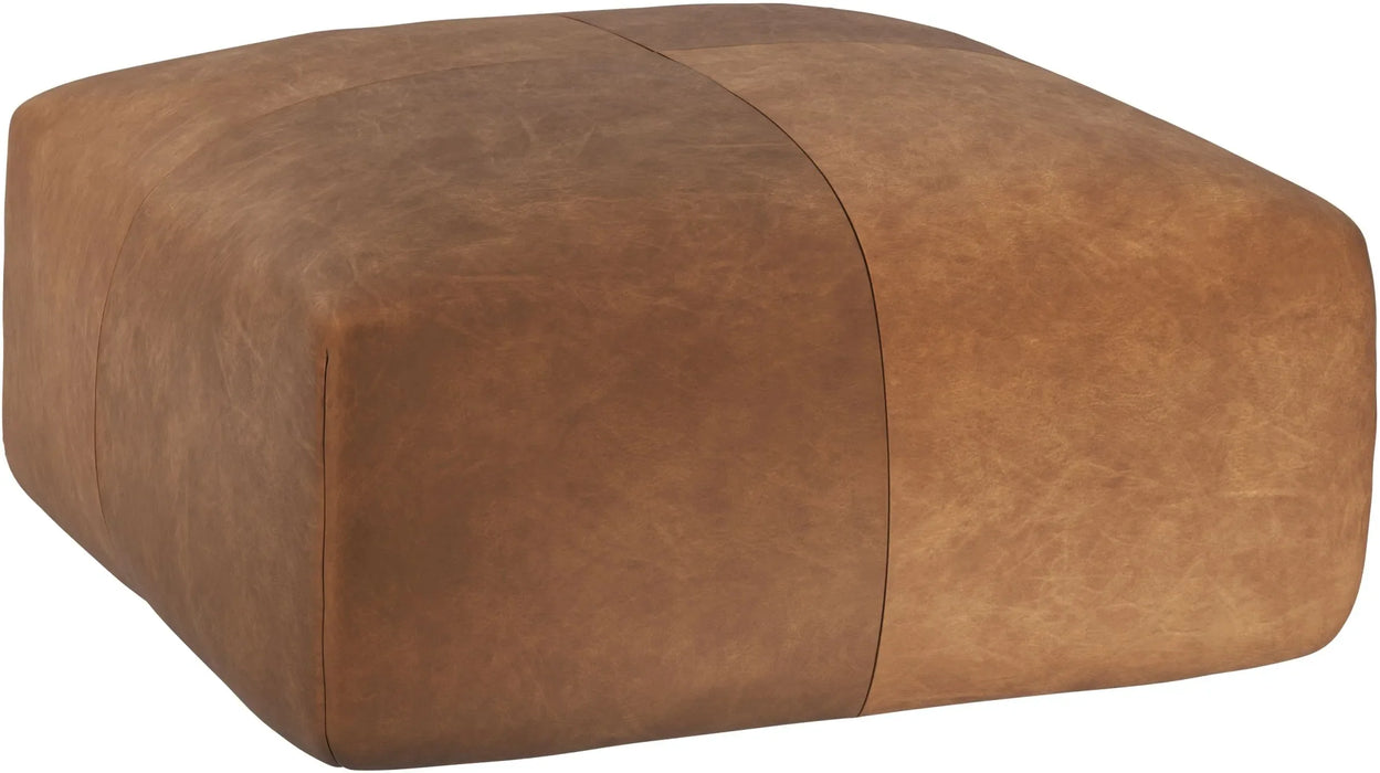 Elio Ottoman Leather