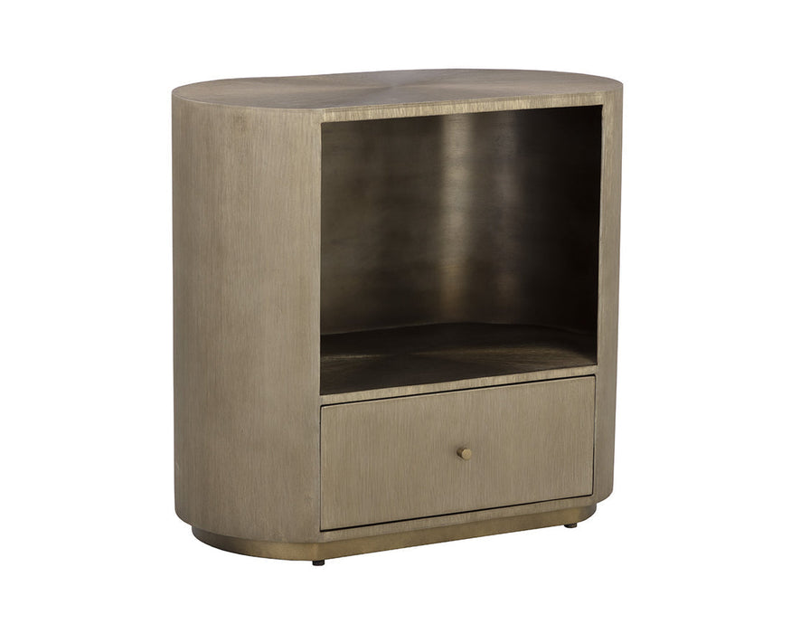 Siena Nightstand - Oval