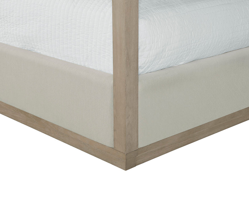 Hoyos Canopy Bed - King - Topaz Beige -