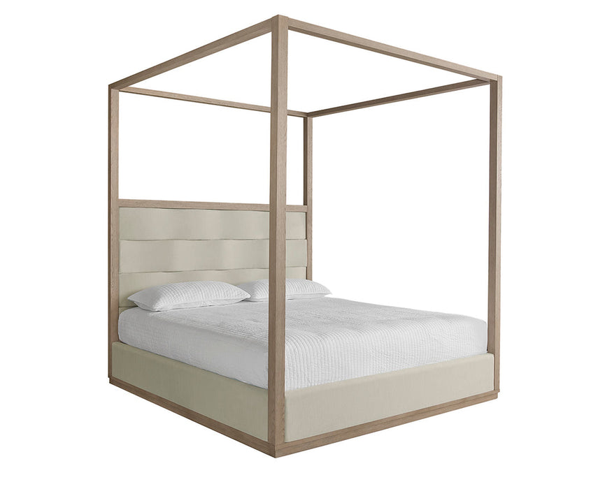 Hoyos Canopy Bed - King - Topaz Beige -