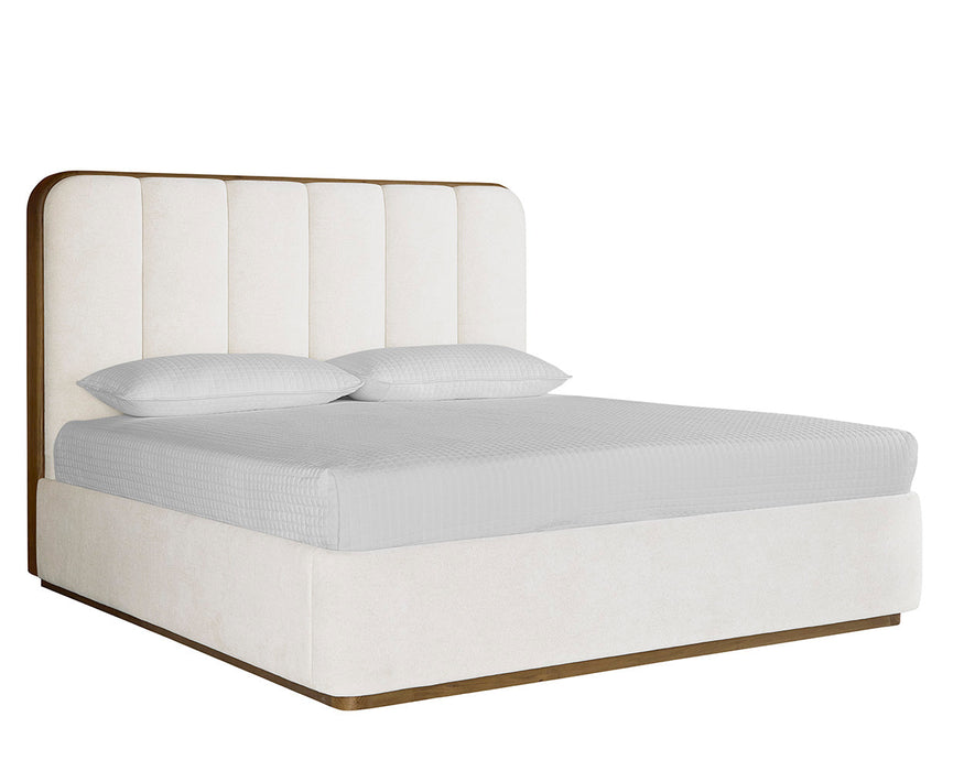 Jamille Bed - King - Eclipse White