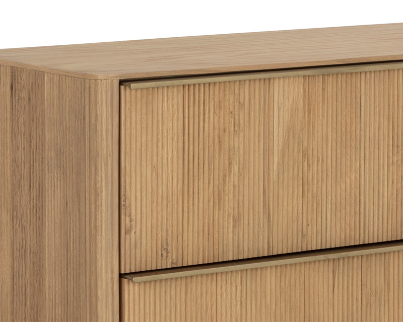 Kalla Dresser - Rustic Oak