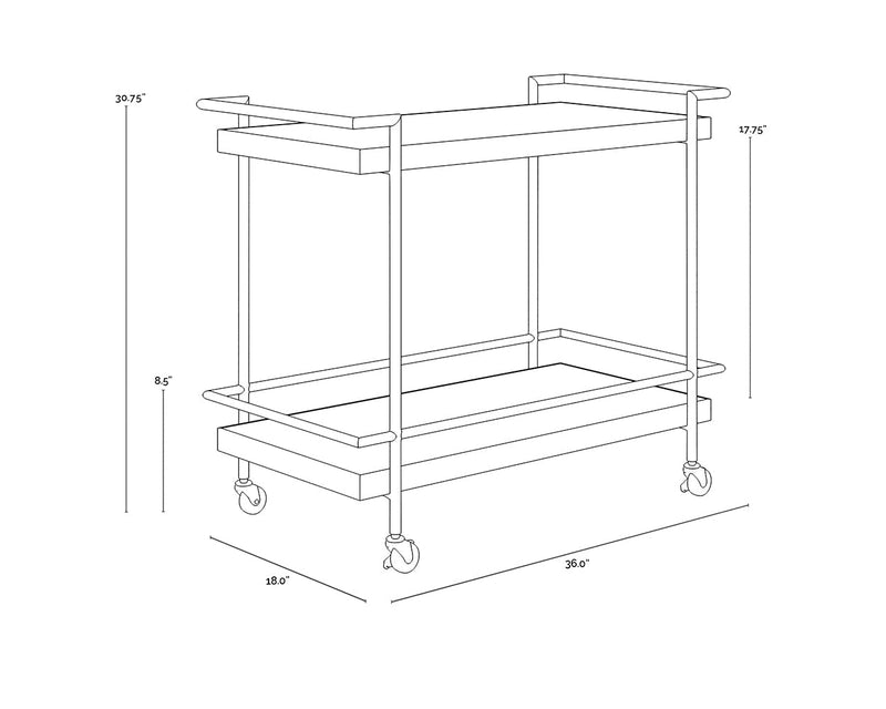 Contardi Bar Cart