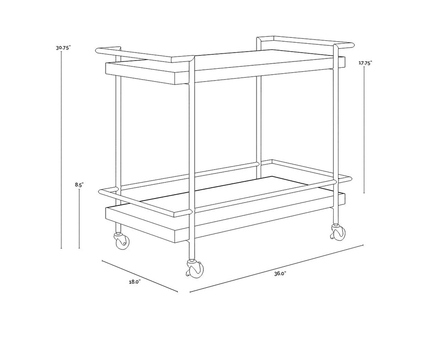 Contardi Bar Cart