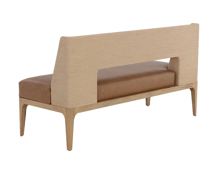 Brocco Banquette - Milliken Cognac