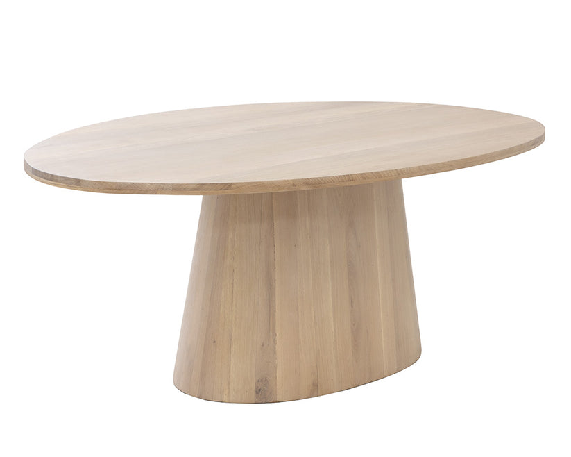 Elina Dining Table Oval / Light Oak 84"