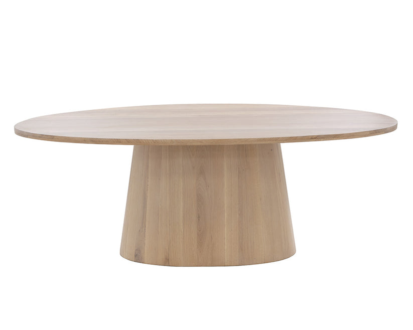 Elina Dining Table Oval / Light Oak 84"