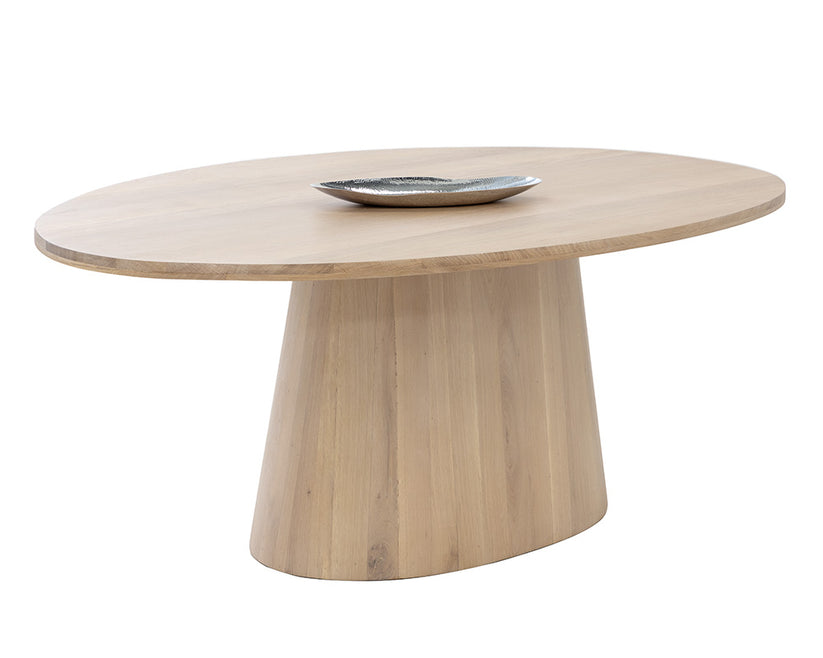 Elina Dining Table Oval / Light Oak 84"