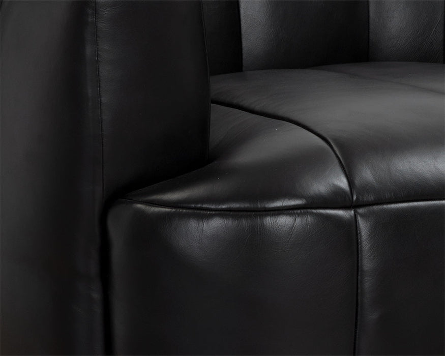 Tadeo Swivel Lounge Chair Leather