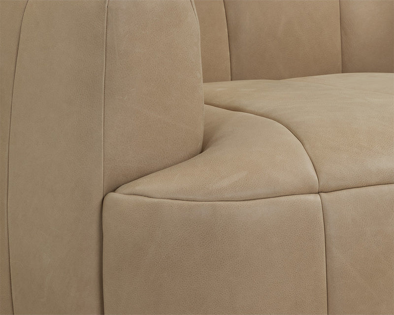 Tadeo Swivel Lounge Chair Leather