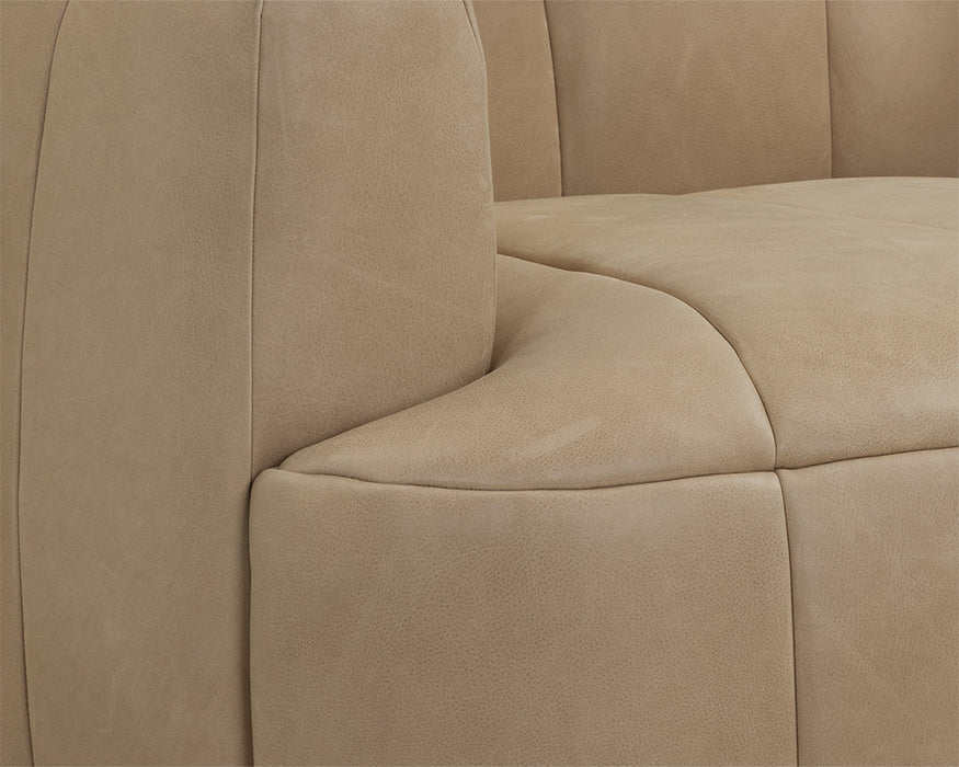 Tadeo Swivel Lounge Chair Leather