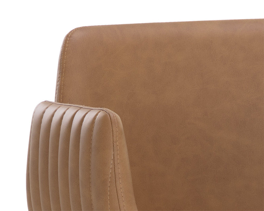 Lucano Counter Stool - Milliken Cognac