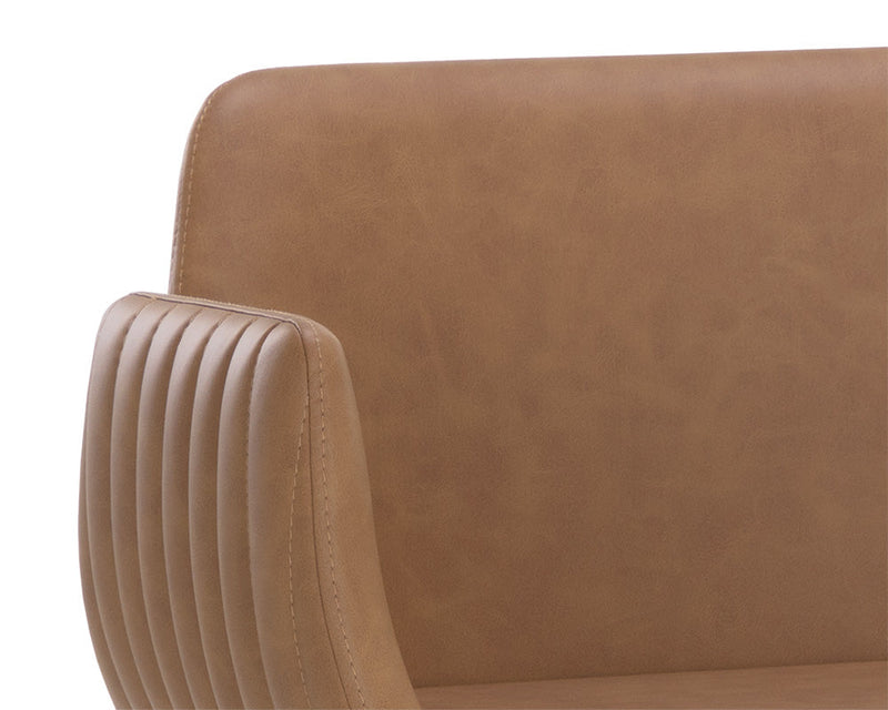 Lucano Barstool - Milliken Cognac