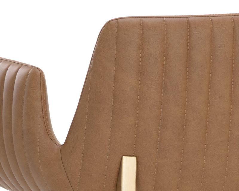 Lucano Barstool - Milliken Cognac