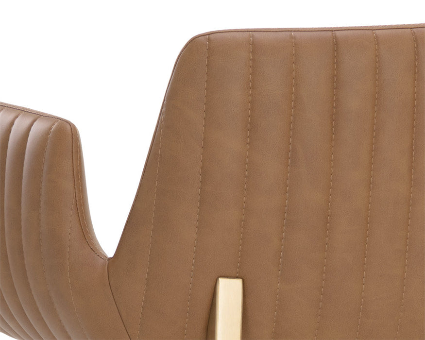 Lucano Barstool - Milliken Cognac