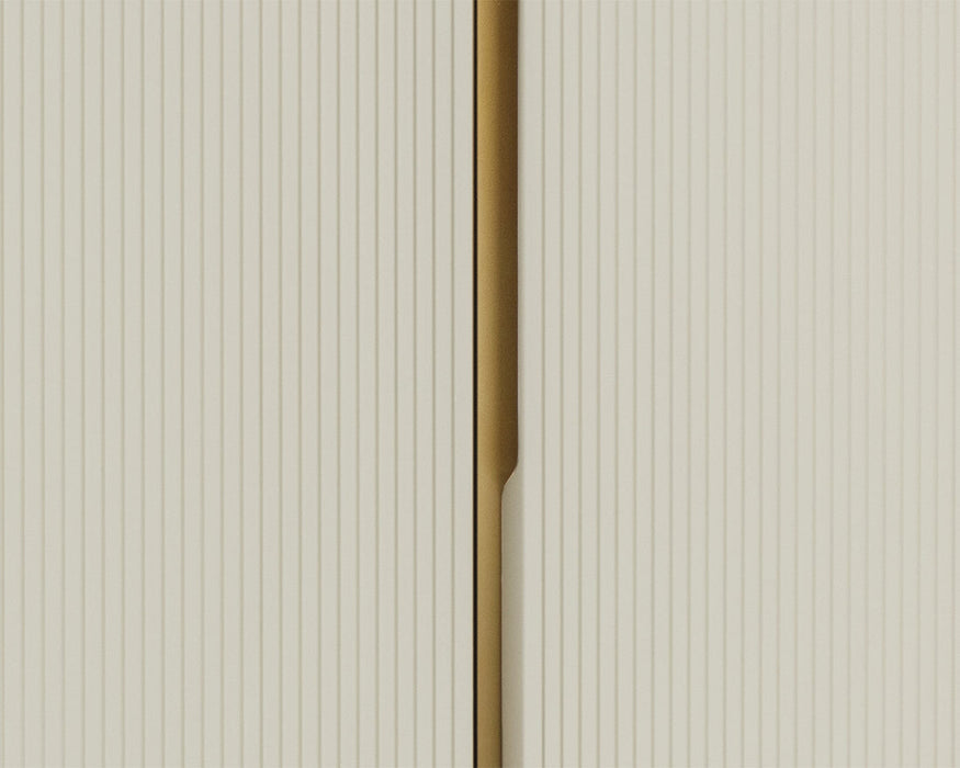 Paloma Bar Cabinet - High Gloss Cream