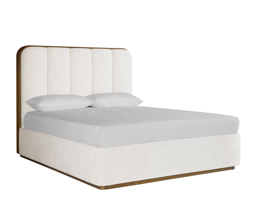 Jamille Bed - Queen - Eclipse White