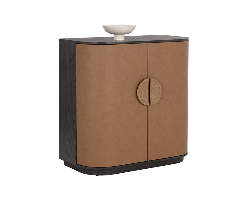 Dresden Bar Cabinet - Milliken Cognac