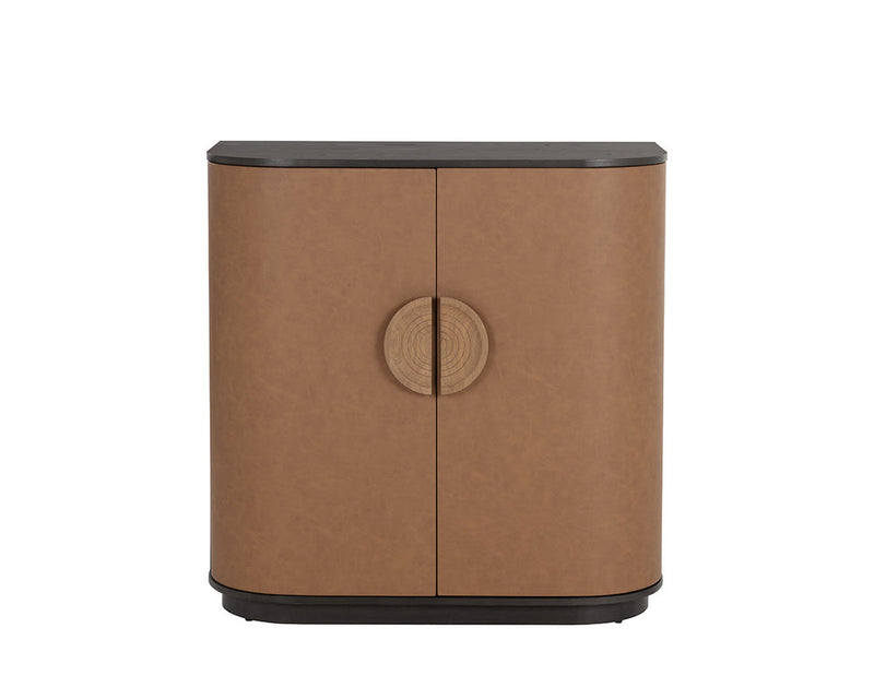 Dresden Bar Cabinet - Milliken Cognac