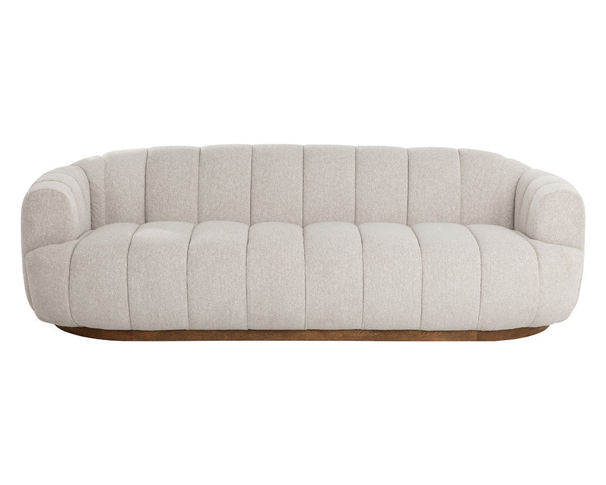 Tadeo Sofa - Warm Brown - Dove Cream