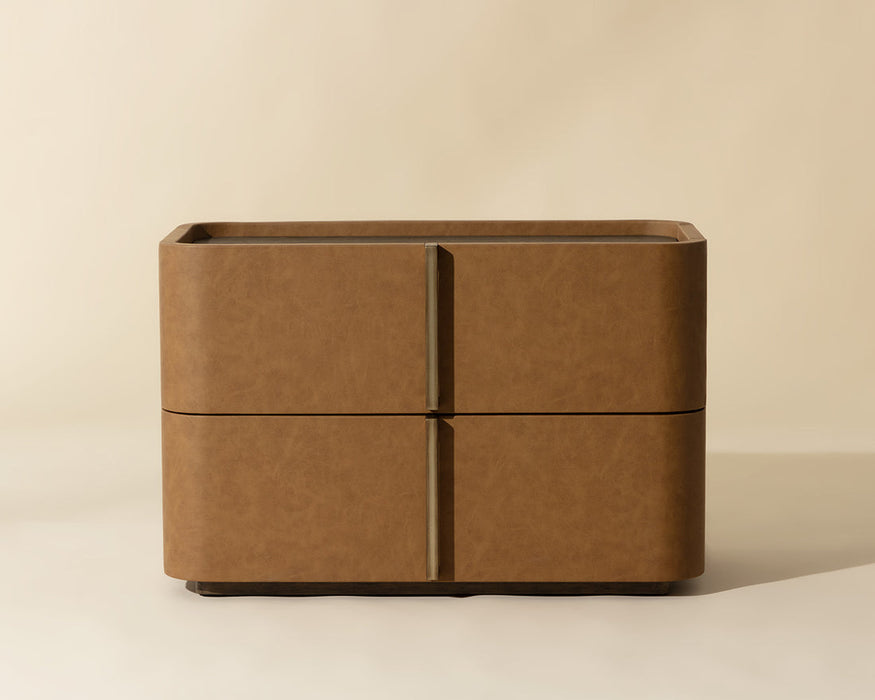 Jamille Nightstand - Cognac