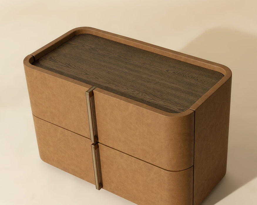 Jamille Nightstand - Cognac