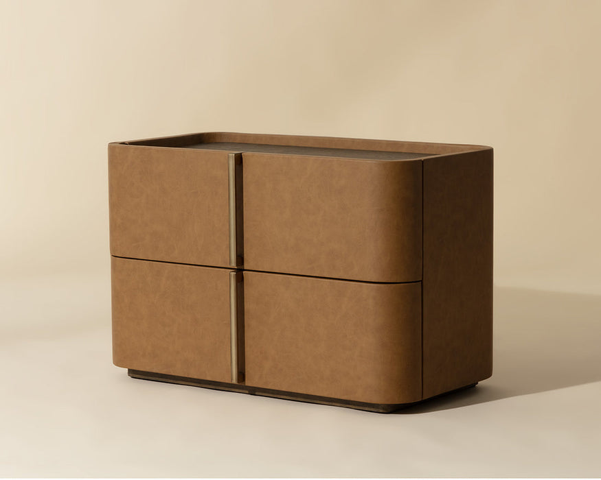 Jamille Nightstand - Cognac