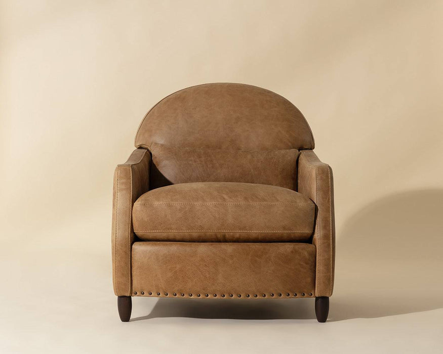 Cynthia Lounge Chair - Camel