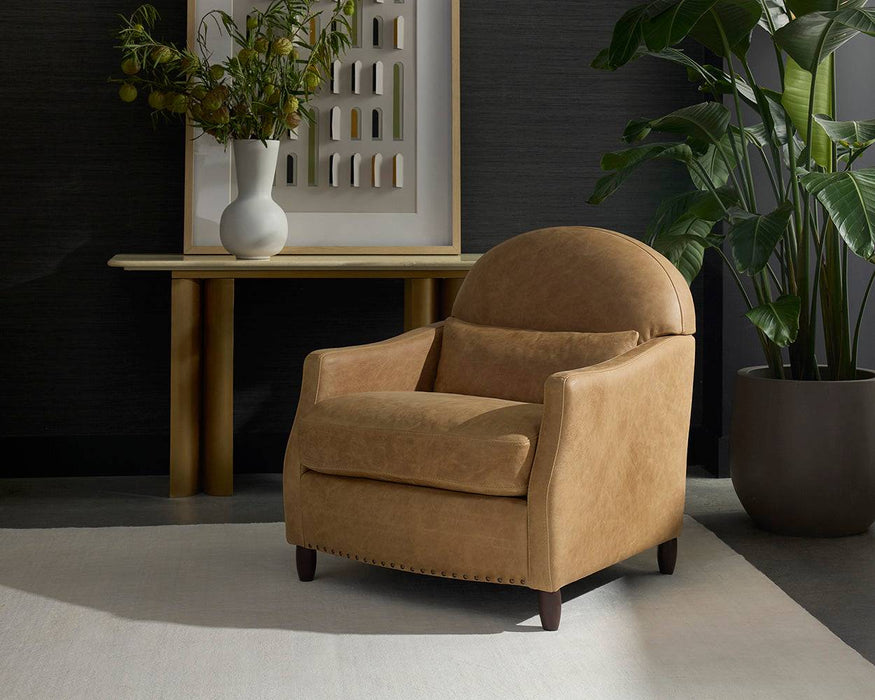 Cynthia Lounge Chair - Camel