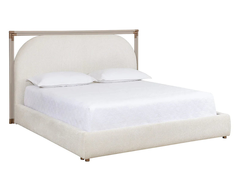 Arcelia Bed - Rhea Light Barley