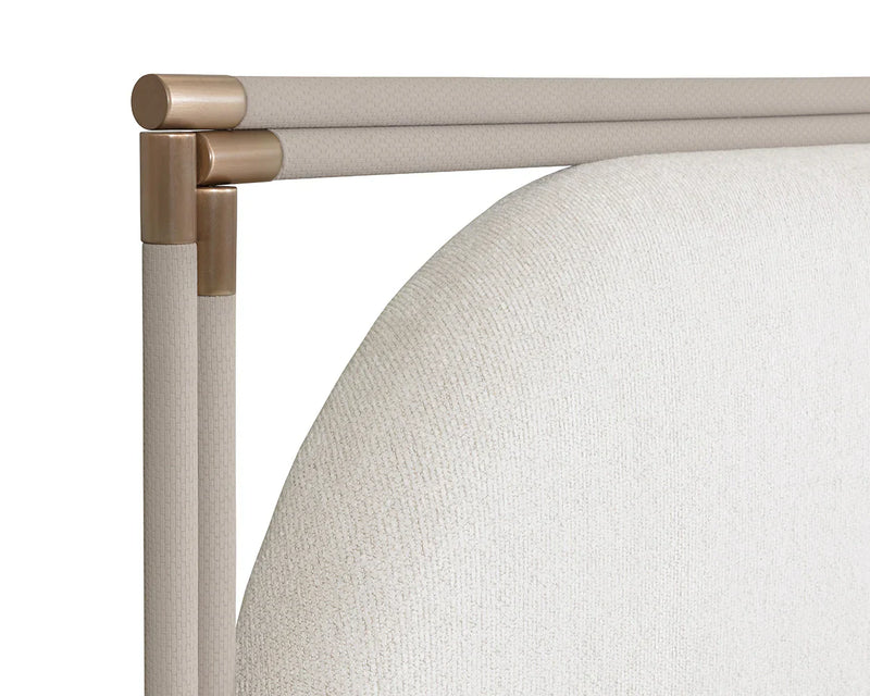 Arcelia Bed - Rhea Light Barley